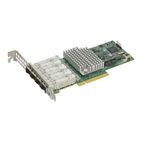 Supermicro AOC-STG-i4S 10G Quad Port PCIe Server NIC 4x SFP+