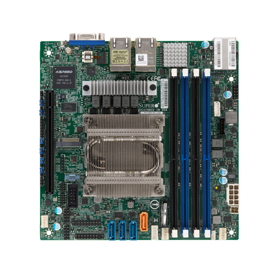 Supermicro M11SDV-8CT-LN4F max. 512GB 4xGbE M.2 w/ AMD EPYC 3201 8x 1.5GHz / 8T / 30W