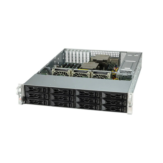 Supermicro A+ Server AS-2024S-TR 2U DP SP3 max. 4TB 6xPCIe 4.0 12x3,5 1xM.2 2xGbE IPMI 2x920W