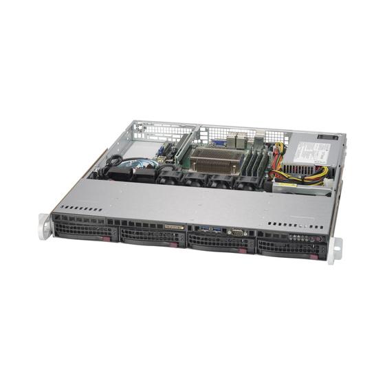 Supermicro SuperServer SYS-5019S-MN4 1U max. 64GB 4xGbE 4x3,5 S1151