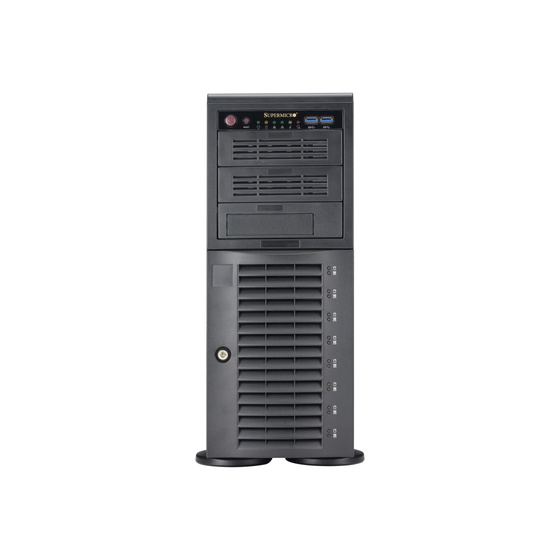 Supermicro SuperServer SYS-5049A-T Tower max. 3TB 1x10GbE 8x3,5 Workstation S3647