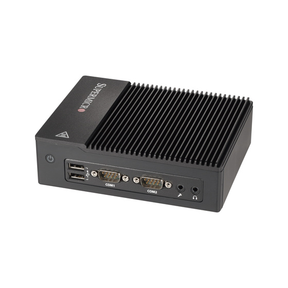 Supermicro SuperServer E50-9AP IoT Box 4-Core E3940 max. 8GB 2xGbE M.2 TPM 2xCOM IP51 -20C to 50C Fanless
