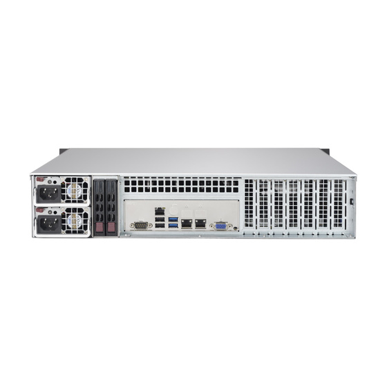 Supermicro CSE-825MBTQC-R802LPB 2U Chassis 3x3,5 Short 2x800W