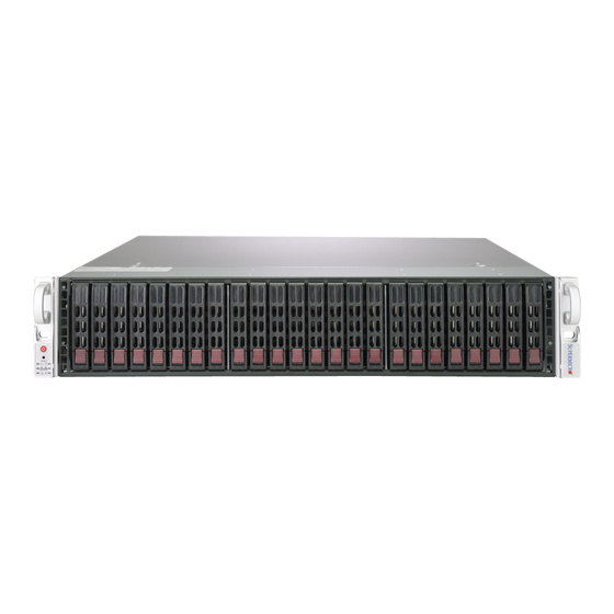 Supermicro CSE-216BAC4-R1K23LPB 2U Chassis 24x2,5 4xNVMe 2x1200W