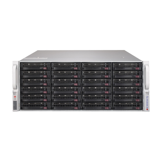 Supermicro CSE-846BE1C-R1K23B 4U Chassis 24x3,5 Single-Expander 2x1200W