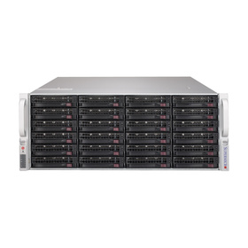 Supermicro CSE-846BE1C-R1K23B 4U Chassis 24x3,5" Single-Expander 2x1200W