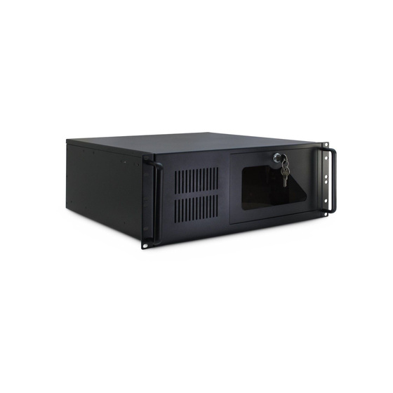 Inter-Tech 4U-4088-S 4U Chassis max. 8x3,5 3x5,25 Short o. PSU