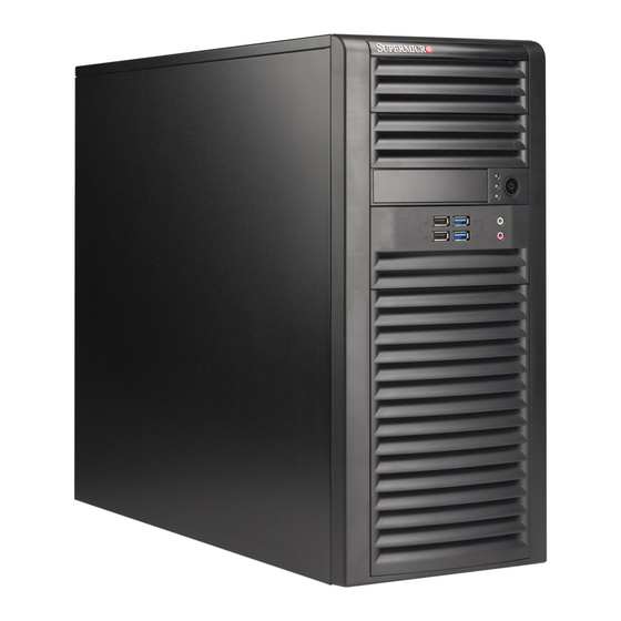 Supermicro CSE-732D4-668B Tower Chassis 4x3,5 668W