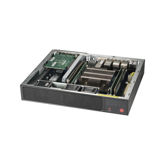 Supermicro CSE-E300 Embedded IoT Box 2x2,5 1xPCIe Chassis o. PSU