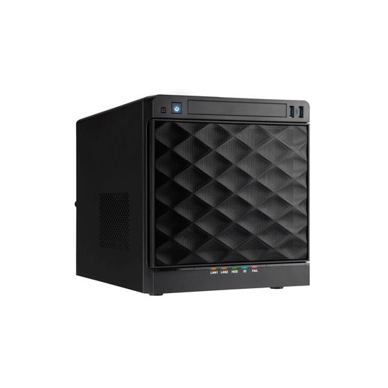 InWin MS04 IW-MS04-01 compact Chassis mini-ITX 4x3,5 SATA 6G max. 2x2,5 1xPCIe 265W