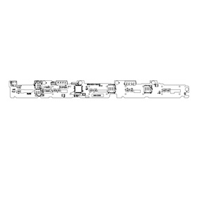 Supermicro BPN-SAS3-116A-N2 1U 10-Port 8xSAS/SATA 12G 2xNVMe Backplane