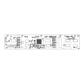 Supermicro BPN-SAS3-826EL1-N4 2U 12-Port 8xSAS/SATA 12G Single Expander 4xNVMe Backplane