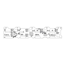 Supermicro BPN-SAS3-826A-N4 2U 12-Port 8xSAS/SATA 12G 4xNVMe Backplane