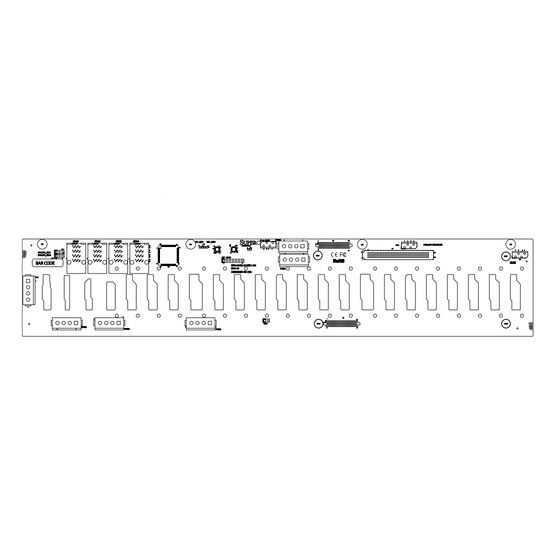 Supermicro BPN-SAS3-216EL1-N4 2U 24-Port 20xSAS/SATA 12G Single Expander 4xNVMe Backplane