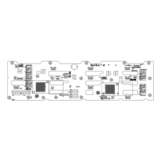 Supermicro BPN-SAS3-836EL2 3U 16-Port SAS/SATA 12G Dual Expander Backplane