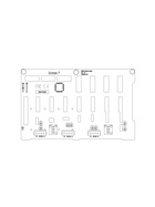 Supermicro BPN-SAS3-743A 8-Port SAS/SATA 12G Backplane