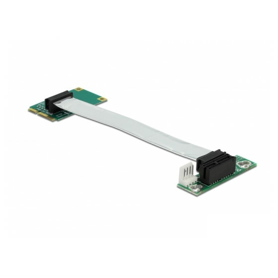 Delock 41370 Flex Risercard mini-PCIe > 1x PCIe x1 13cm