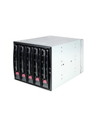 Supermicro CSE-M35TQB Mobile Rack 5x3,5" in 3x5,25"