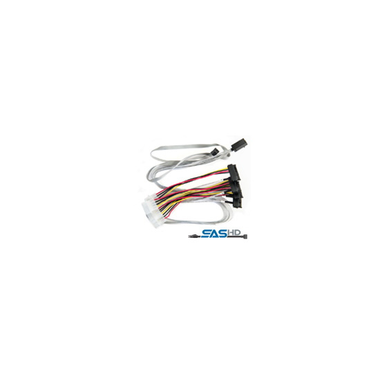 Microsemi Adaptec ACK-I-HDmSAS-4SAS-SB-.8M cable SFF-8643 - 4x SFF-8482 0.8m