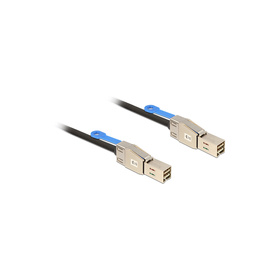 Delock 83394 SFF-8644 to SFF-8644 external cable 1m