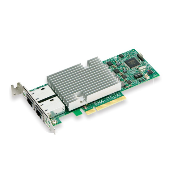 Supermicro AOC-STG-i2T 10G Dual Port PCIe Server NIC 2x RJ-45