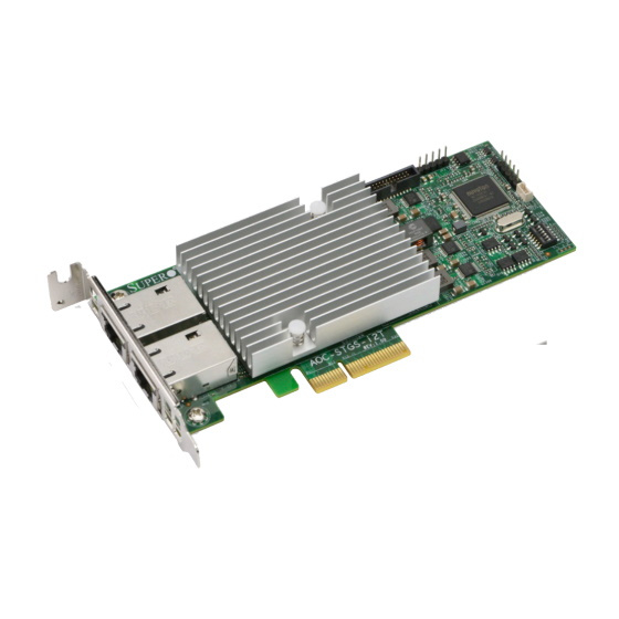 Supermicro AOC-STGS-I2T 10G Dual Port PCIe Server NIC 2x RJ-45