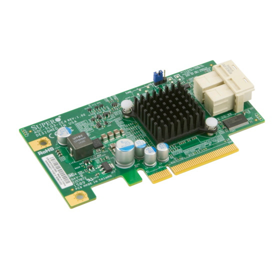 Supermicro AOC-SLG3-2E4 2-Port NVMe HBA PCIe 2x SFF-8643