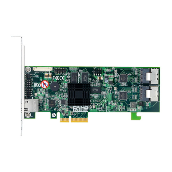 Areca ARC-1203-8i 8-Port SATA 6Gb/s RAID 512MB