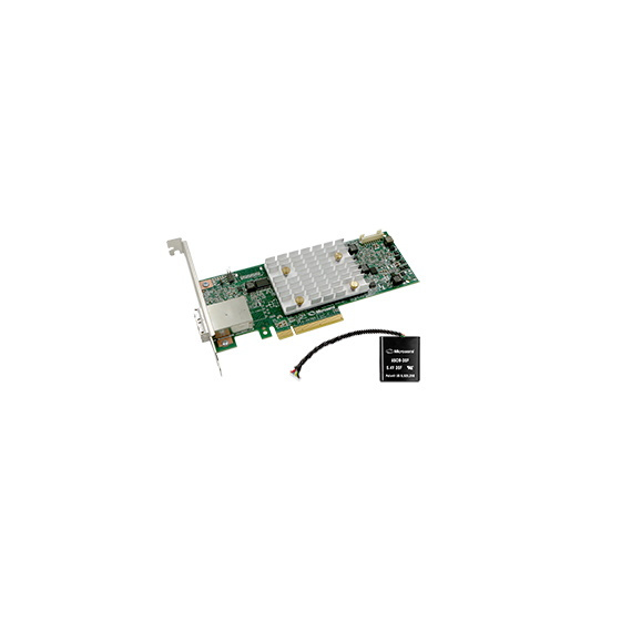 Microsemi Adaptec SmartRAID 3154-8e 8-Port SAS/SATA 12Gb/s 4GB /w ZMCP