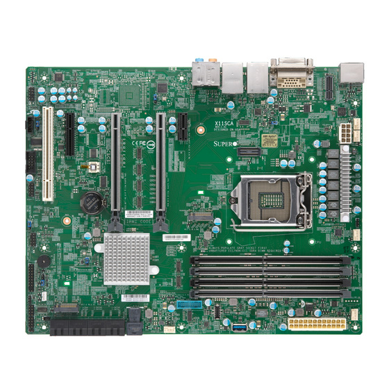 Supermicro X11SCA max. 128GB 2xM.2 2xGbE U.2 8xSATA PCI HDMI DP