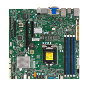 Supermicro X11SCZ-F max. 128GB M.2 2xGbE 5xSATA 2xDP IPMI