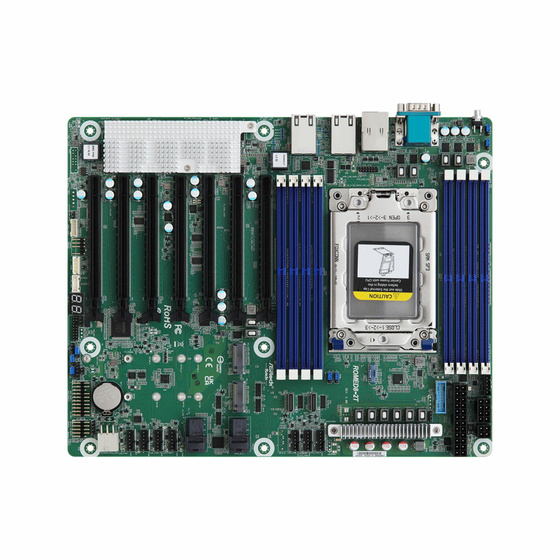 ASRock EPYCD8/R32 max. 2TB 4x PCIe x16 2xU.2 2xM.2 9xSATA 2x1GbE IPMI