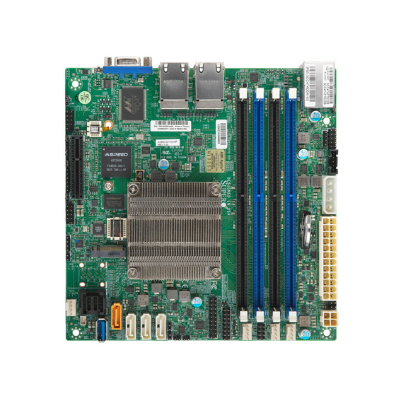 Supermicro A2SDi-4C-HLN4F max. 256GB 4xGbE IPMI w/ Intel Atom C3558 8MB / 4x 2.2GHz / 4T / 16W