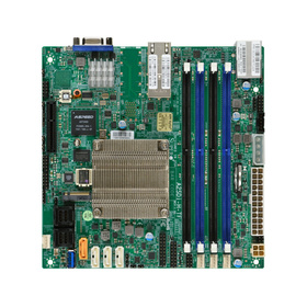 Supermicro A2SDi-H-TF max. 256GB 2x10GbE 12xSATA IPMI w/ Intel Atom C3758 16MB / 8x 2.2GHz / 8T / 25W