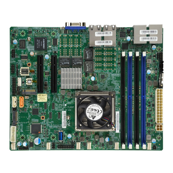 Supermicro A2SDV-12C+-TLN5F max. 256GB 2xM.2 4x10GbE IPMI w/ Intel Atom C3858 12MB / 12x 2.0GHz / 12T / 25W