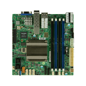 Supermicro A2SDi-H-TP4F max. 256GB 2x10GbE 2x 10G SFP+ IPMI w/ Intel Atom C3958 16MB / 16x 2.0GHz / 16T / 31W