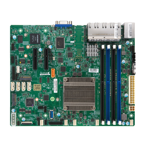 Supermicro A2SDV-8C-LN8F max. 256GB 2xM.2 8xGbE IPMI w/ Intel Atom C3758 16MB / 8x 2.2GHz / 8T / 25W