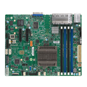 Supermicro A2SDV-4C-LN8F max. 256GB M.2 8xGbE IPMI w/ Intel Atom C3558 8MB / 4x 2.2GHz / 4T / 16W