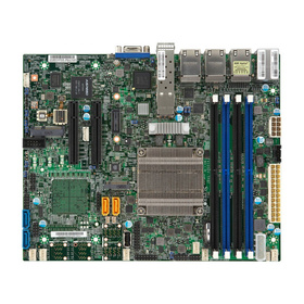 Supermicro X10SDV-TP8F max. 128GB 6xGbE 2x 10G SFP+ IPMI w/ Intel Xeon D-1518 6MB / 4x 2.2GHz / 8T / 35W