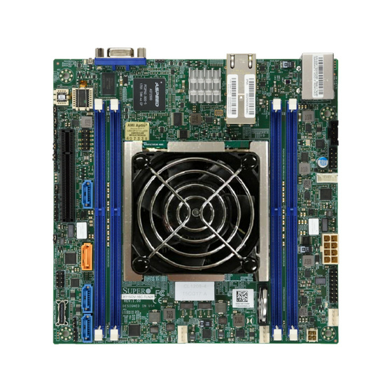 Supermicro X11SDV-16C+-TLN2F max. 512GB 2x 10GbE 1xU.2 IPMI w/ Intel Xeon D-2183IT 22MB / 16x 2.2GHz / 32T / 100W