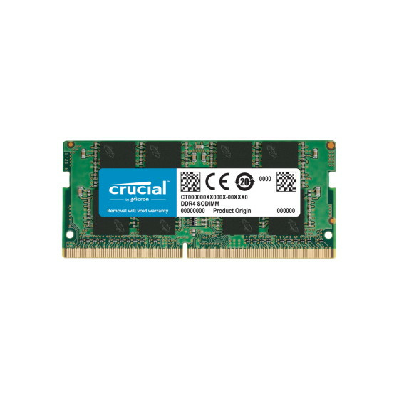 RAM 8GB DDR4-3200 non-ECC SO-DIMM Crucial CT8G4SFRA32A
