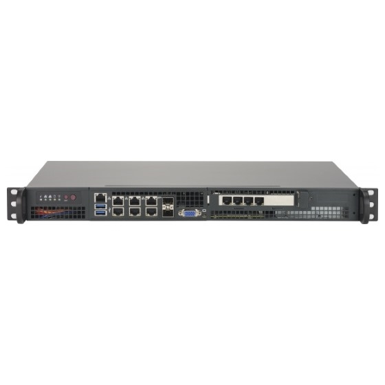 Supermicro Server CSE-505/A2SDi-16C-TP8F 16-Core 32GB ECC 512GB NVMe 2x10GbE 2x10G SFP+ 4xGbE IPMI pfSense OPNsense compatible