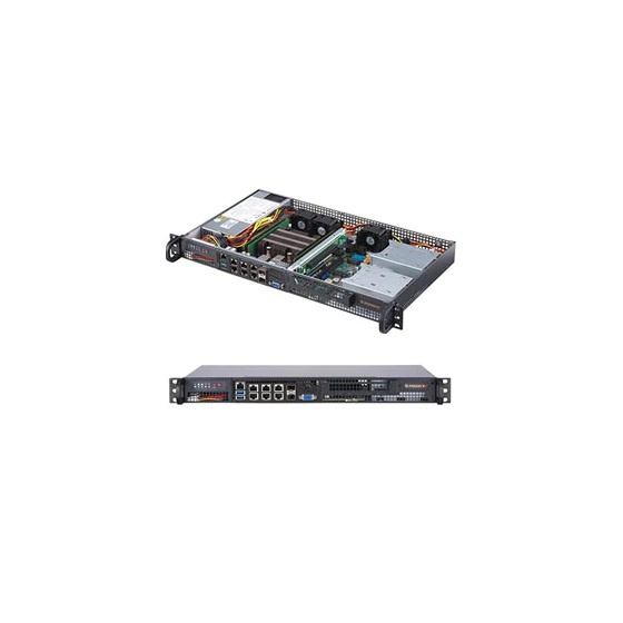 Supermicro Server CSE-505/A2SDi-16C-TP8F 16-Core 32GB ECC 512GB NVMe 2x10GbE 2x10G SFP+ 4xGbE IPMI pfSense OPNsense compatible