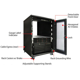 Supermicro 14U Rack Cabinet CSE-RACK14U