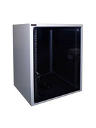 Silence Rack Office 19" Serverschrank 18HE (B)600x(T)600 mm lichtgrau