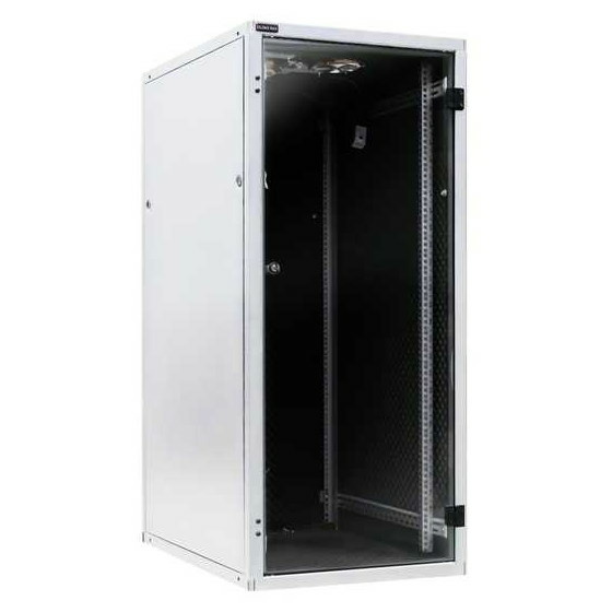 Silence Rack 19 Serverschrank 24HE (B)600x(T)800 mm lichtgrau