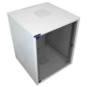 Resister Rack 19 Schrank 15HE 600x600 (BxT) lichtgrau