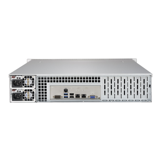 Supermicro 2U Atom C3000 Denverton 8-Bay Server ZFS ready