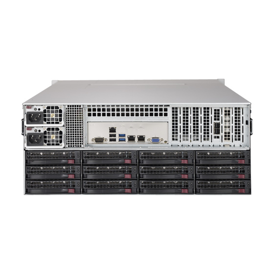 Supermicro 2U-4U High-Capacity UP Xeon Cascade Lake Server ZFS ready