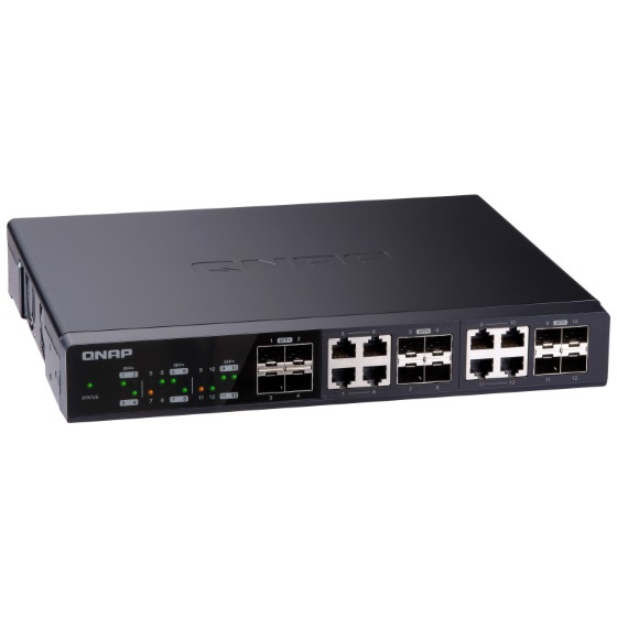 QNAP QSW-1208-8C 12-Port 10G RJ-45/SFP+ Switch